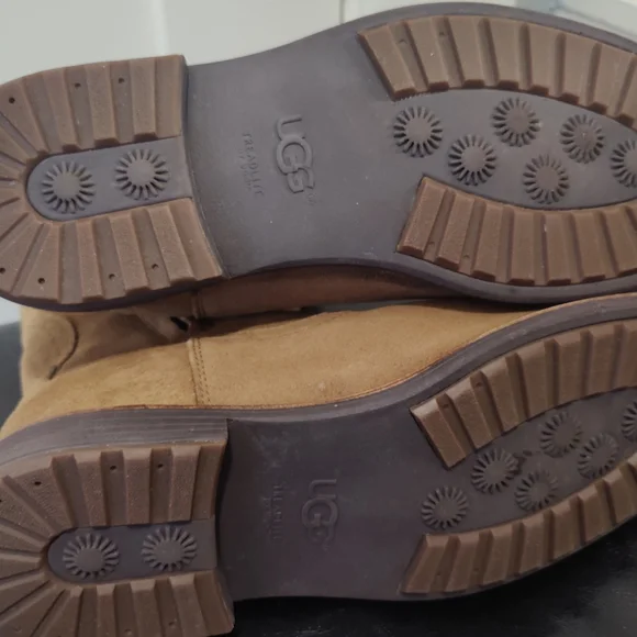 UGG Brown Suede Boots - Picture 8 of 10